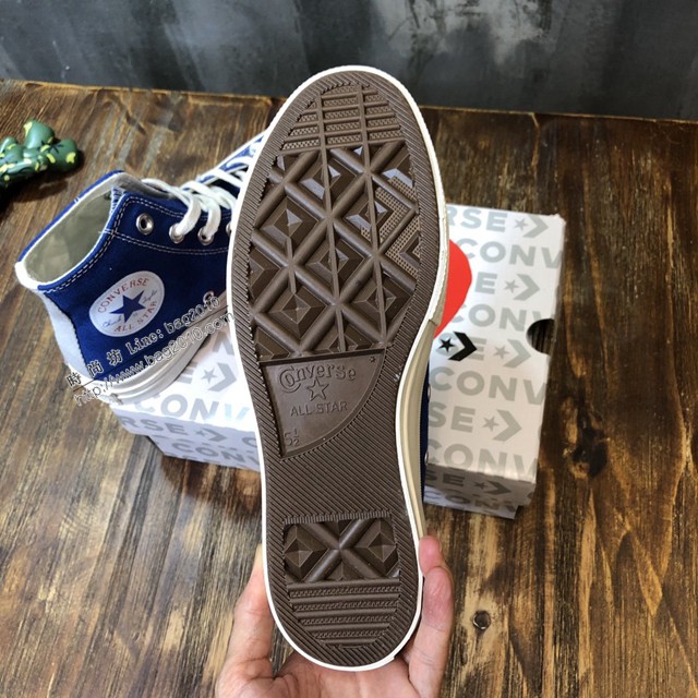 匡威帆布鞋 高版本匡威CONVERSE匡威x川久保玲愛心聯名款帆布板鞋 dx2871